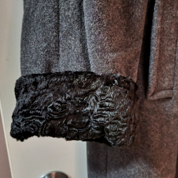 Jones New York wool & cashmere blend long over coat size 12 - Picture 4 of 13